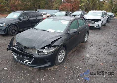 2018 Hyundai Elantra Se z USA, uszkodzony, nr VIN KMHD74LF1JU574312